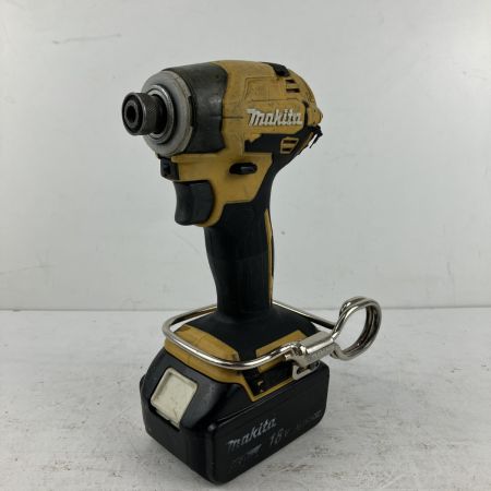ЗЗ MAKITA マキタ 18v 充電式インパクトドライバ バッテリーx1 ※充電器無し TD173D オレンジ