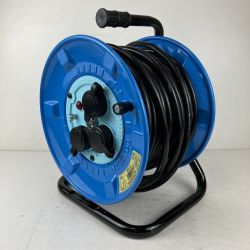 ЗЗ NICHIDO (3) 100v 30m コードリール ドラム NPW-E33 Sランク