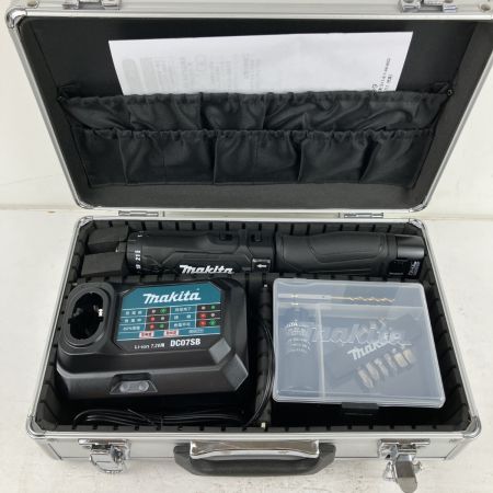ЗЗ MAKITA マキタ 7.2v 充電式ペンドライバドリル バッテリーx2 充電器 ケース付 DF012DSHXB ブラック