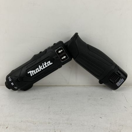 ЗЗ MAKITA マキタ 7.2v 充電式ペンドライバドリル バッテリーx2 充電器 ケース付 DF012DSHXB ブラック
