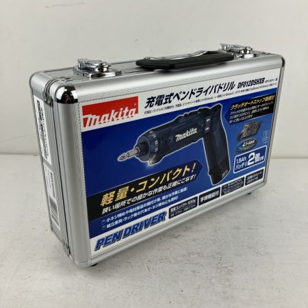 ЗЗ MAKITA マキタ 7.2v 充電式ペンドライバドリル バッテリーx2 充電器 ケース付 DF012DSHXB ブラック