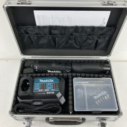 ЗЗ MAKITA マキタ 7.2v 充電式ペンドライバドリル バッテリーx2 充電器 ケース付 DF012DSHXB ブラック Sランク