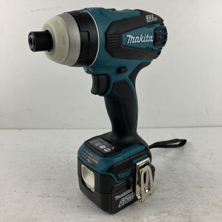 ЗЗ MAKITA マキタ 14.4v 充電式インパクトドライバ バッテリーx2 充電器 ケース付 TP131D ブルー