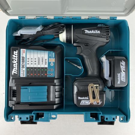 ЗЗ MAKITA マキタ 14.4v 充電式インパクトドライバ バッテリーx2 充電器 ケース付 TP131D ブルー