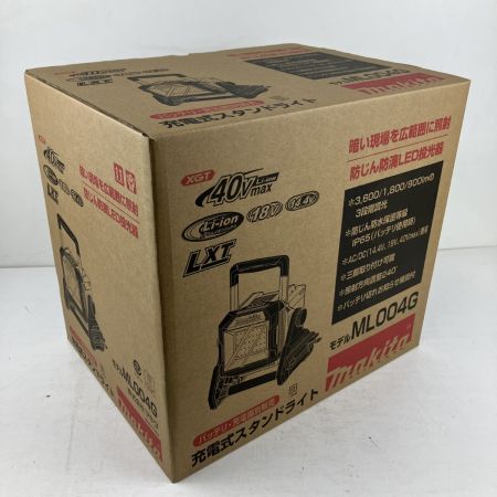 ЗЗ MAKITA マキタ 40v 充電式スタンドライト 電源コード 取説 外箱付 ※バッテリー、充電器無し ML004G ブルー