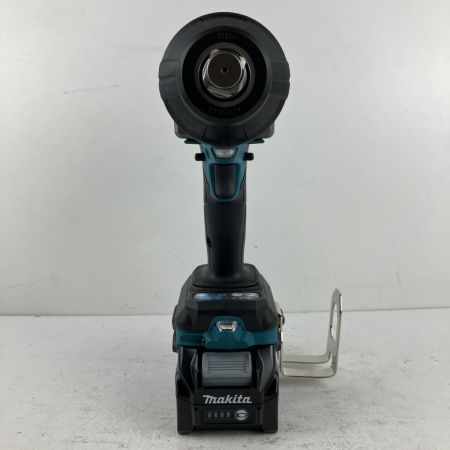 ЗЗ MAKITA マキタ 40v 19mm 充電式インパクトレンチ バッテリーx2 充電器 ケース付 TW001G ブルー