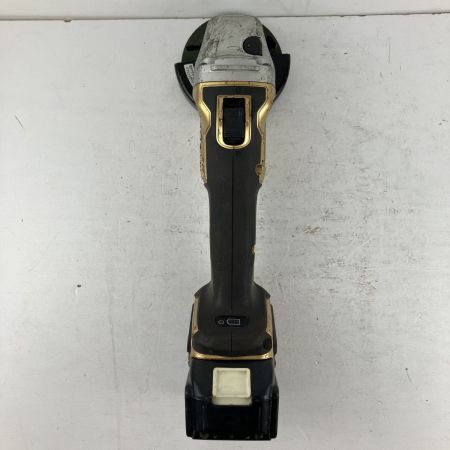 ЗЗ MAKITA マキタ 18v 100mm 充電式ディスクグラインダ バッテリーx1付 ※充電器無し GA404D ゴールド