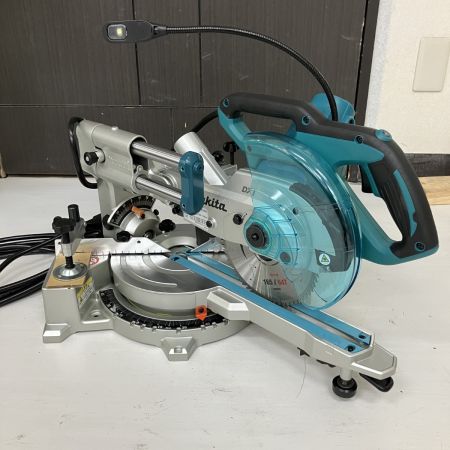 ЗЗ MAKITA マキタ 100v 165mm スライド丸のこ ダストバッグ 取説付 LS0613FL ブルー