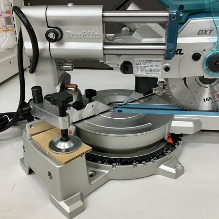 ЗЗ MAKITA マキタ 100v 165mm スライド丸のこ ダストバッグ 取説付 LS0613FL ブルー