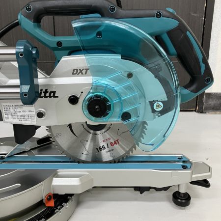 ЗЗ MAKITA マキタ 100v 165mm スライド丸のこ ダストバッグ 取説付 LS0613FL ブルー