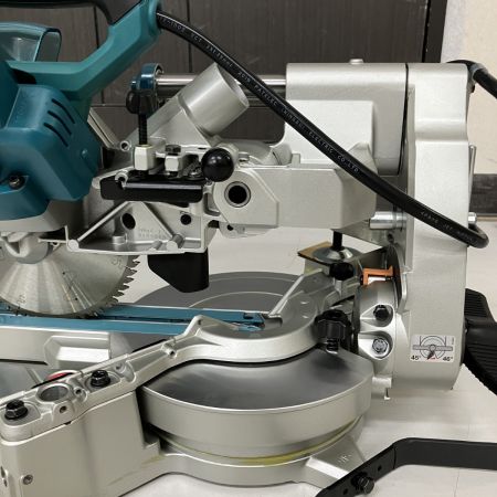 ЗЗ MAKITA マキタ 100v 165mm スライド丸のこ ダストバッグ 取説付 LS0613FL ブルー