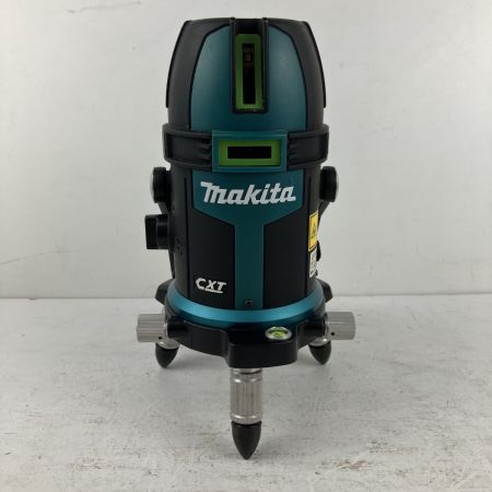 ЗЗ MAKITA マキタ 10.8v グリーンレーザー墨出し器 受光器 バッテリーx1 充電器付 Sk312GD ブルー×ブラック