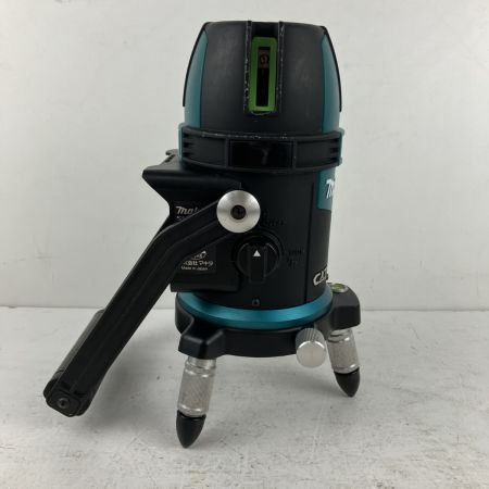 ЗЗ MAKITA マキタ 10.8v グリーンレーザー墨出し器 受光器 バッテリーx1 充電器付 Sk312GD ブルー×ブラック