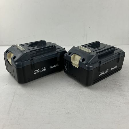 ЗЗ MAKITA マキタ 36v 550mm 充電式ヘッジトリマ バッテリーx2 充電器付 MUH550D ブルー