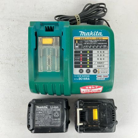 ЗЗ MAKITA マキタ 14.4v 充電式インパクトドライバ 充電器 バッテリー×2 ケース付 TD133D ブラック
