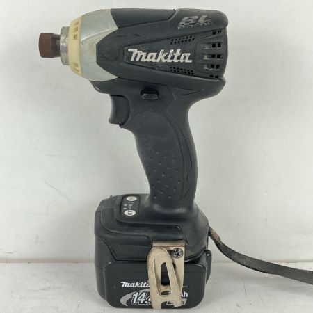 ЗЗ MAKITA マキタ 14.4v 充電式インパクトドライバ 充電器 バッテリー×2 ケース付 TD132D ブラック