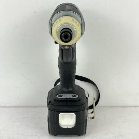 ЗЗ MAKITA マキタ 14.4v 充電式インパクトドライバ 充電器 バッテリー×2 ケース付 TD133D ブラック