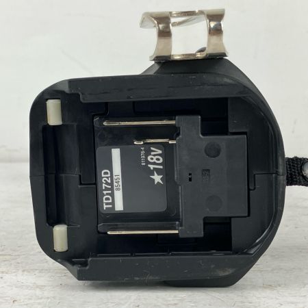 ЗЗ MAKITA マキタ 18v 充電式インパクトドライバ 充電器 バッテリー×2 ケース付 TD172D ブラック