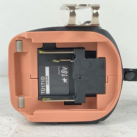 ЗЗ MAKITA マキタ 18v 充電式インパクトドライバ 充電器 バッテリー×2 ケース付 TD171D フレッシュカッパー