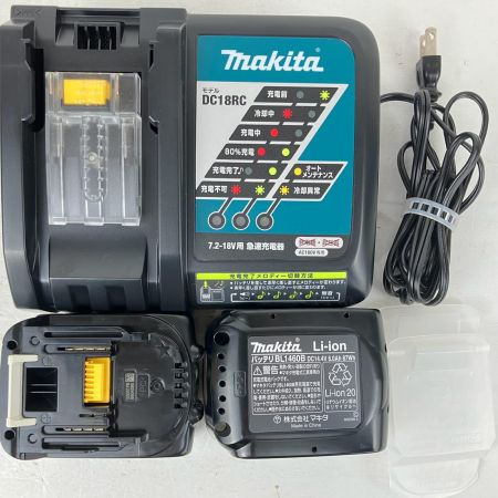 ЗЗ MAKITA マキタ 14.4v 充電式インパクトドライバ 充電器 バッテリー×2 ケース付 TD160D 黄緑