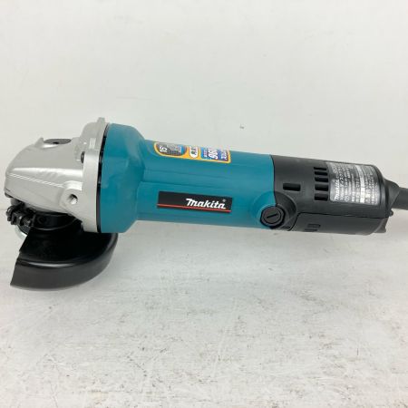 ЗЗ MAKITA マキタ 100mm 100v ディスクグラインダー ピンレンチ 砥石 箱付  9533BH ブルー