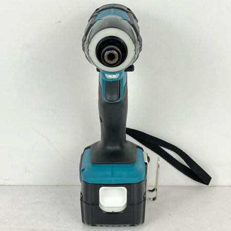ЗЗ MAKITA マキタ 14.4v 充電式インパクトドライバ 充電器 バッテリー×2 ケース付 TD138D ブルー
