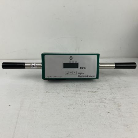 ЗЗ 関西機器 コーンペネトロメーター ケース付 2023.8 検査済 グリーン