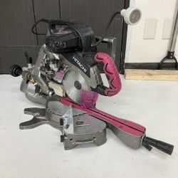 ЗЗ HITACHI 日立 100v 190mm スライド丸のこ C7RSHC ブラック×ピンク Cランク