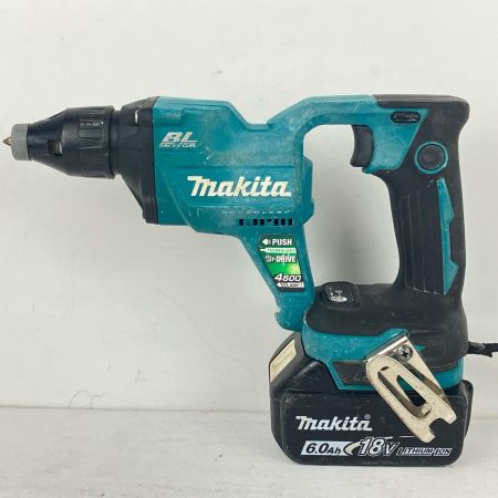 ЗЗ MAKITA マキタ 18v 充電式スクリュードライバ バッテリー×1付 FS455D ブルー