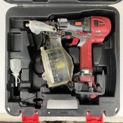 ЗЗ MAX マックス 50mm 高圧 エア釘打ち機 ケース付 HN-50N2(D) レッド Cランク