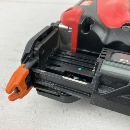 ЗЗ MAX マックス 14.4v 35mm 充電式ピンネイラ バッテリーx2 充電器 ケース付 TJ-35P1 レッド×ブラック