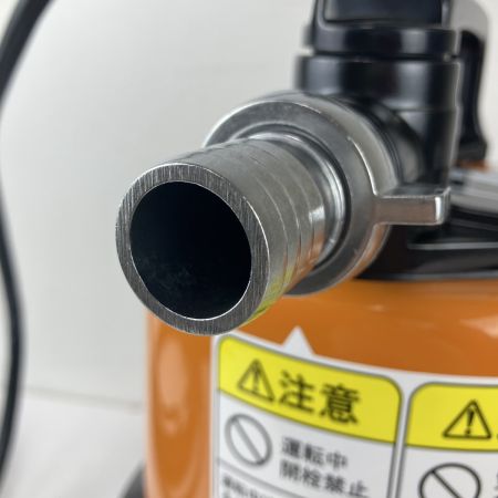 ЗЗ TSURUMI PUMP ツルミポンプ 100v 25mm 水中ポンプ ホース付 LSP1.4S-52 オレンジ