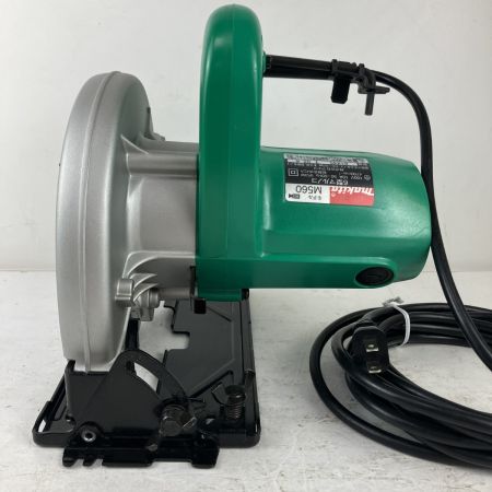 ЗЗ MAKITA マキタ 100v 165mm 丸のこ ガイド 取説付 M560 グリーン