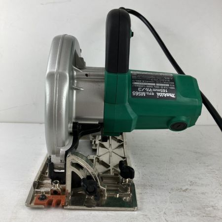 ЗЗ MAKITA マキタ 100v 165mm 丸のこ M565 グリーン