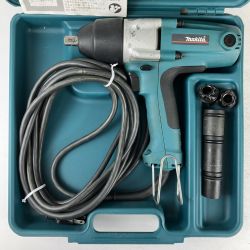 ЗЗ MAKITA マキタ 100v 12.7mm インパクトレンチ ソケット 取説 ケース付 TW0200 ブルー Cランク