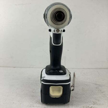 ЗЗ MAKITA マキタ 14.4v 充電式インパクトドライバ バッテリーx2 充電器 ケース付 TD136D ホワイト