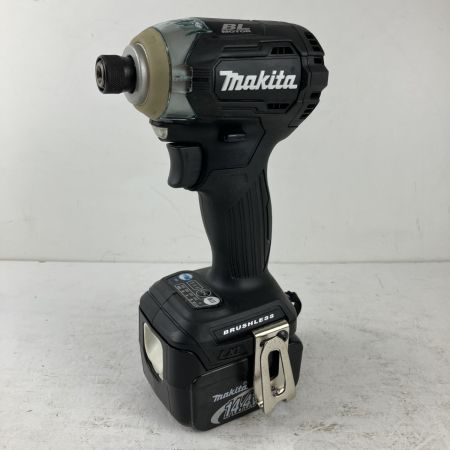 ЗЗ MAKITA マキタ 14.4v 充電式インパクトドライバ バッテリーx2 充電器 ケース付 TD160D ブラック