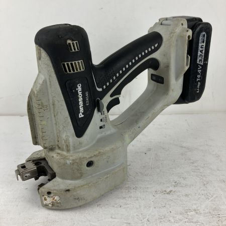 ЗЗ Panasonic パナソニック 14.4v 充電全ネジカッター バッテリーx2 充電器 ケース付 EZ4540 ライトグレー