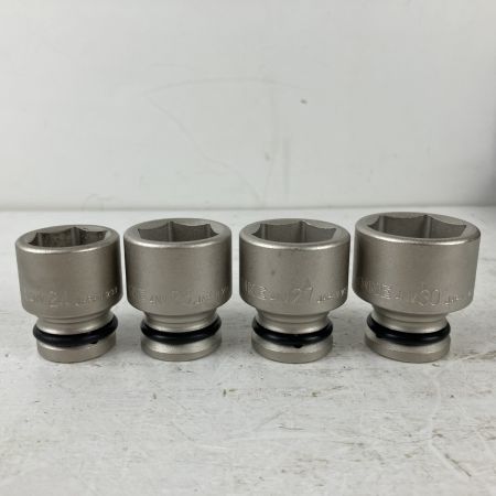 ЗЗ TONE トネ 6角 12.7mm インパクト用ソケットセット エクステンションバー ボールジョイント NV4132 シルバー