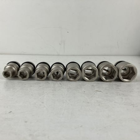 ЗЗ TONE トネ 6角 12.7mm インパクト用ソケットセット エクステンションバー ボールジョイント NV4132 シルバー