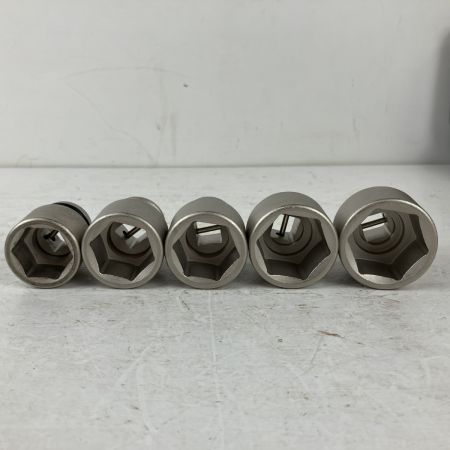 ЗЗ TONE トネ 6角 12.7mm インパクト用ソケットセット エクステンションバー ボールジョイント NV4132 シルバー