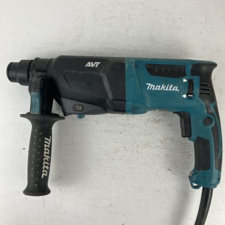 ЗЗ MAKITA マキタ 100v 26mm ハンマドリル 集じんカップ ハンドル ケース付 HR2601F ブルー