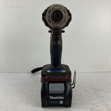 ЗЗ MAKITA マキタ 40v インパクトドライバ バッテリーx1 ケース付 ※充電器無し TD001G オーセンティックレッド