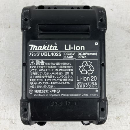 ЗЗ MAKITA マキタ 40v インパクトドライバ バッテリーx1 ケース付 ※充電器無し TD001G オーセンティックレッド