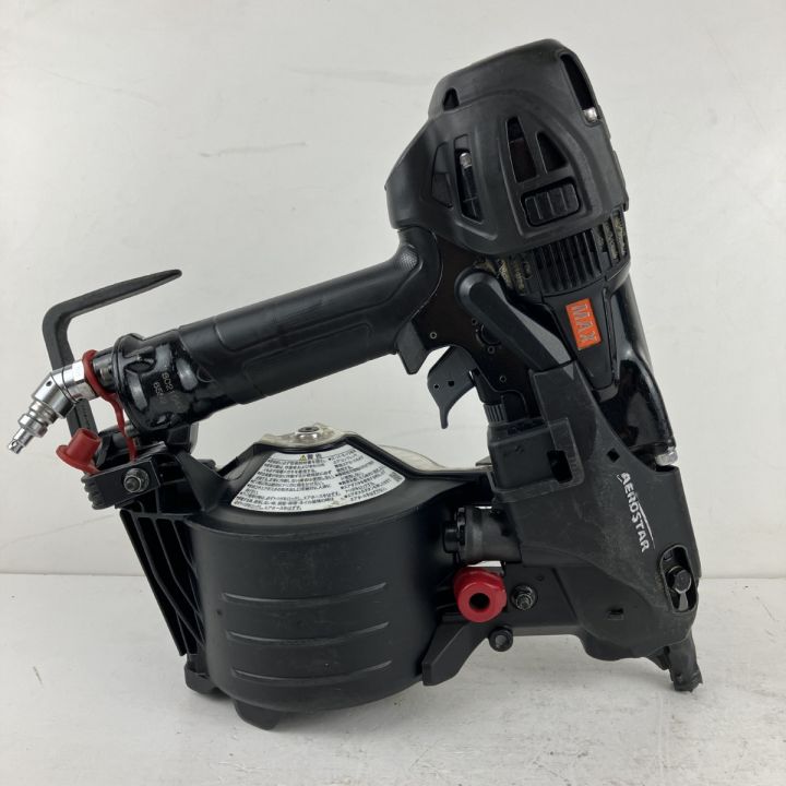 ЗЗ MAX マックス 65mm 高圧 エア釘打ち機 HN-65N3(D) ブラック - 中古