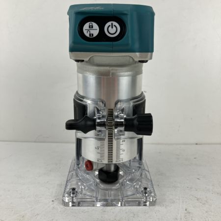 ЗЗ MAKITA マキタ 18v 充電式トリマ ガイド 取説付 ※バッテリー、充電器無し RT50D ブルー