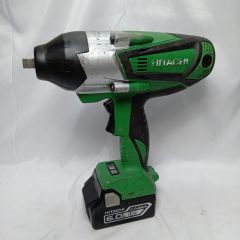 HITACHI 日立 WR18DSHL グリーン 充電池1個付 コードレス式 12.7mm 700Nm 18v 6.0Ah JO50023 使用感有 WR18DSHL グリーン Cランク