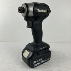 ЗЗ MAKITA マキタ 18v インパクトドライバ バッテリーx1 ※充電器無し TD173D ブラック Cランク