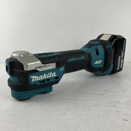ЗЗ MAKITA マキタ 18v 充電式マルチツール バッテリーx1付 ※充電器無し TM52D ブルー