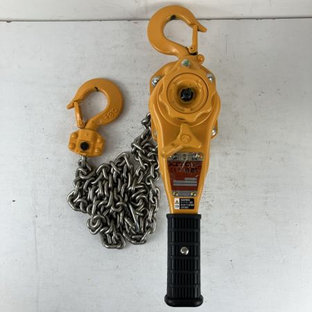 ЗЗ KITO キトー 0.8t 1.5m LB008 レバーブロック 取説付 13700 オレンジ